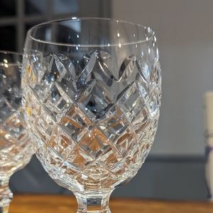 Waterford Crystal Wine Glasses, Powerscourt by Waterford, Powerscourt Cut Claret